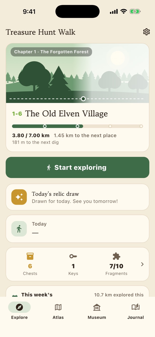 Treasure Hunt Walk